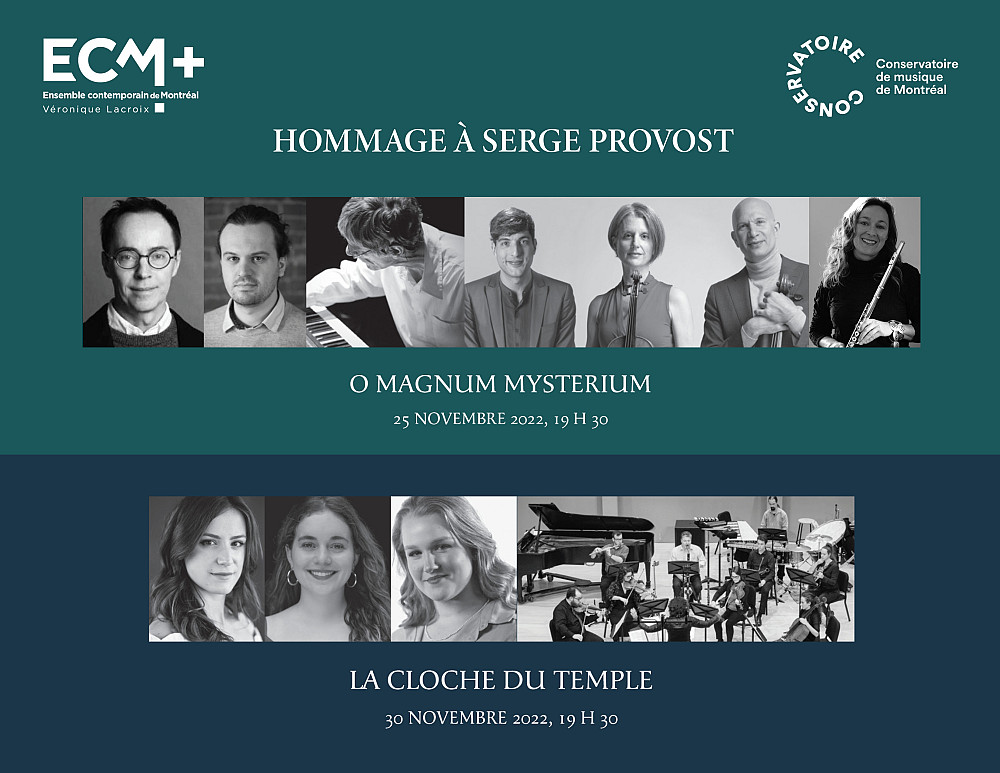 O Magnum Mysterium, Hommage à Serge Provost